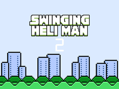 Игра Swinging Heli Man 2